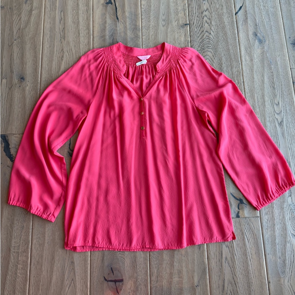 Lilly Pulitzer Elsa Silk Top